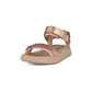 Woden Sandal Line Metallic Rose