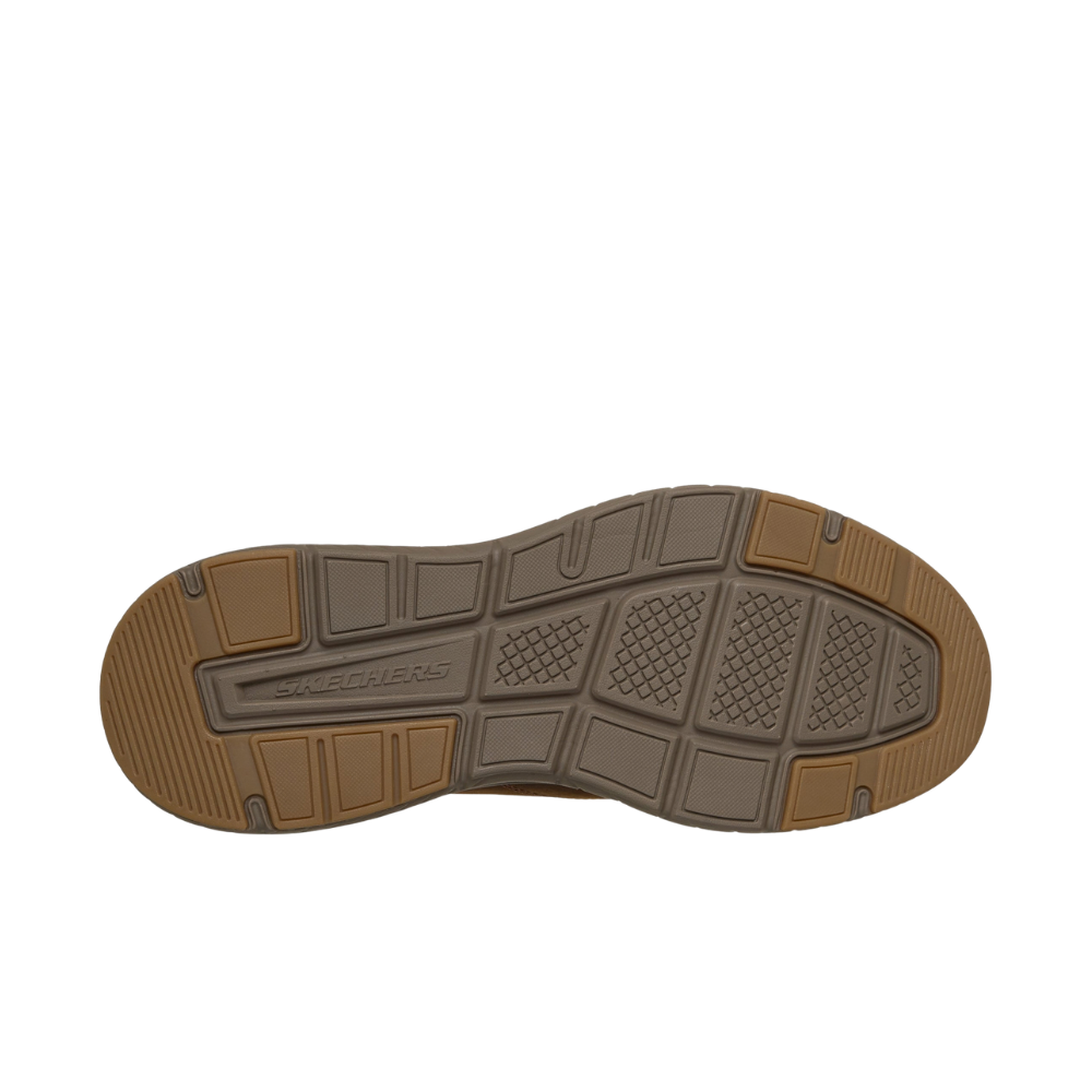 Skechers Slip In herresko Skind Brun