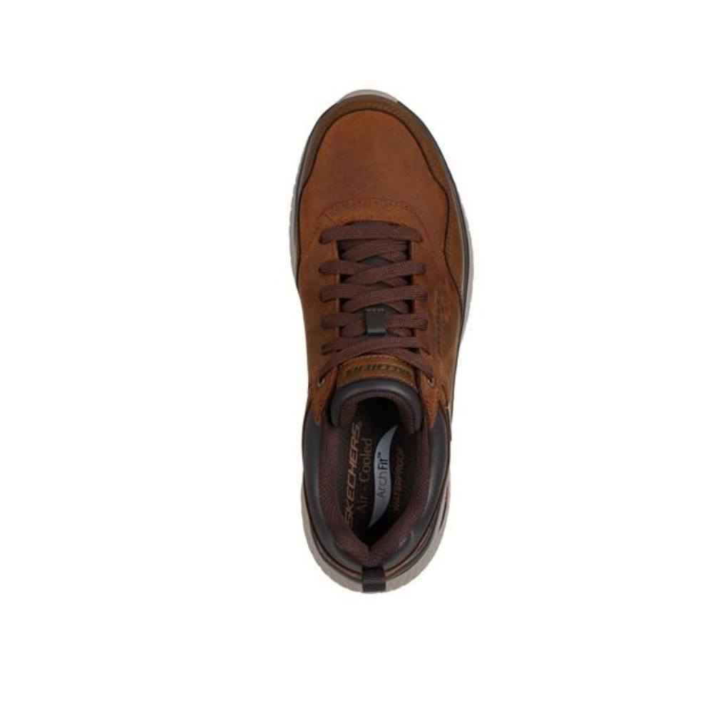 Skechers Herre Sko Slip In Oilskind Brun