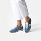 Paul Green Sneaker Suede Blue Lake Cream