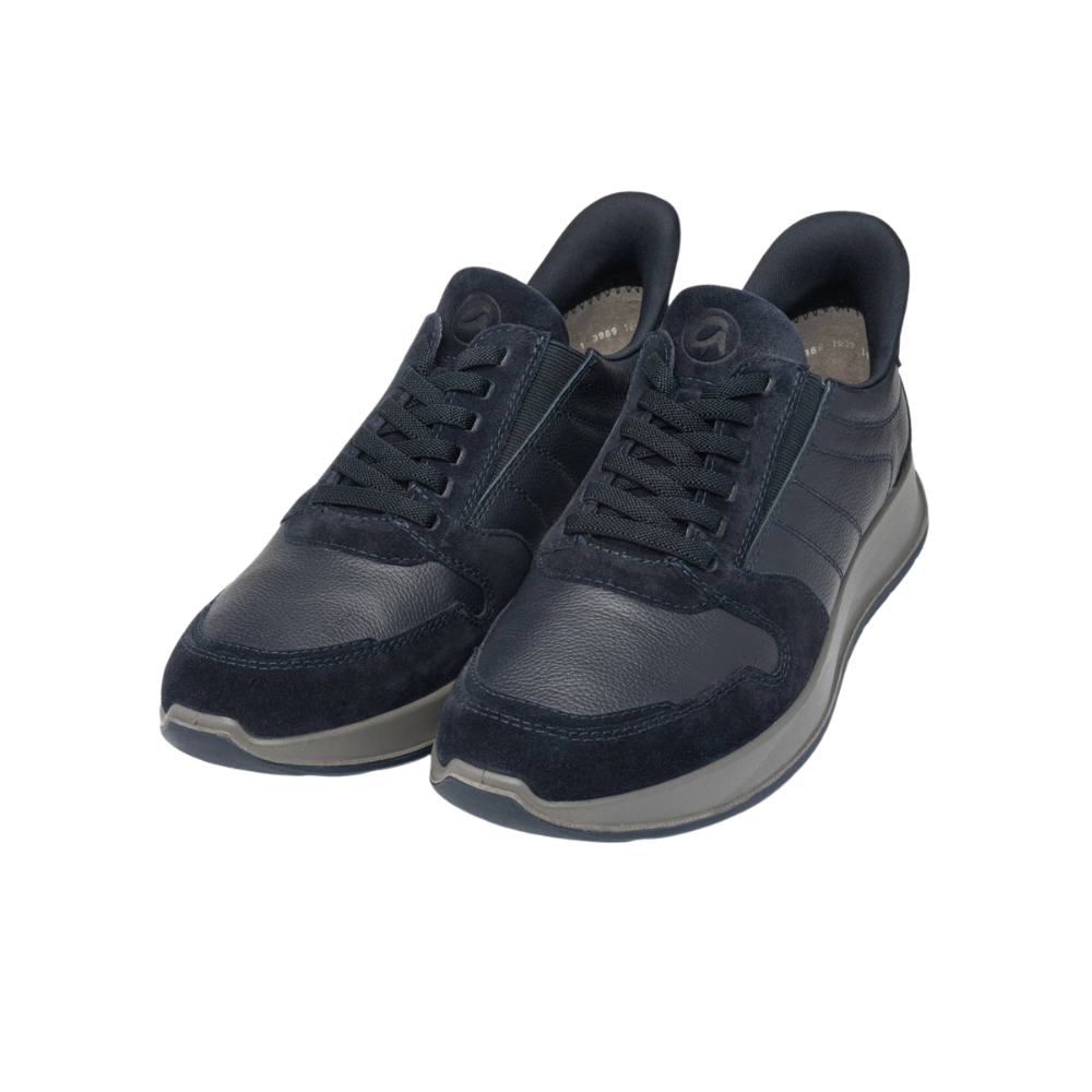 ara Herre Sneaker Matteo Slip In Blau