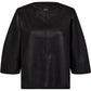 DEPECHE Lorenza Blouse Black