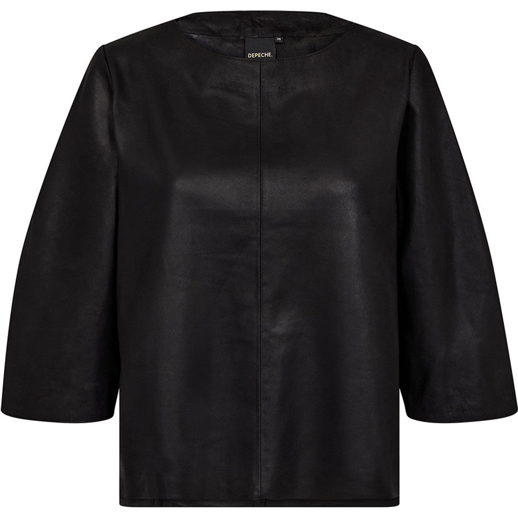 DEPECHE Lorenza Blouse Black