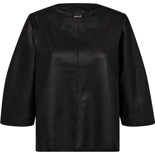 DEPECHE Lorenza Blouse Black