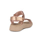 Woden Sandal Line Metallic Rose