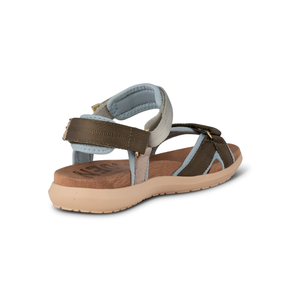 Woden Sandal Line Lite Stone Multi