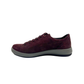 Legero Sko Tanaro m/snøre og lynlås ruskind Dark cherry