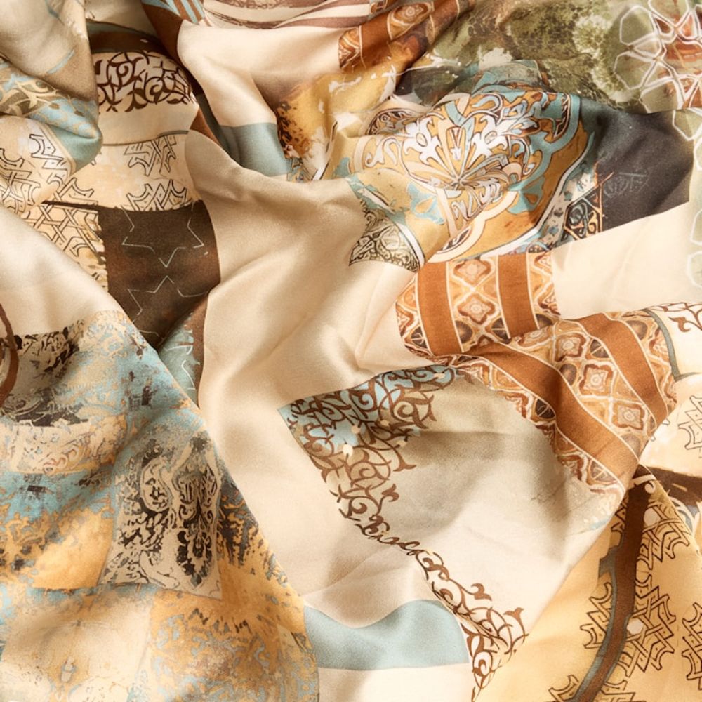 Tif Tiffy BeatriceTT Scarf  Silke 70*70cm Unique