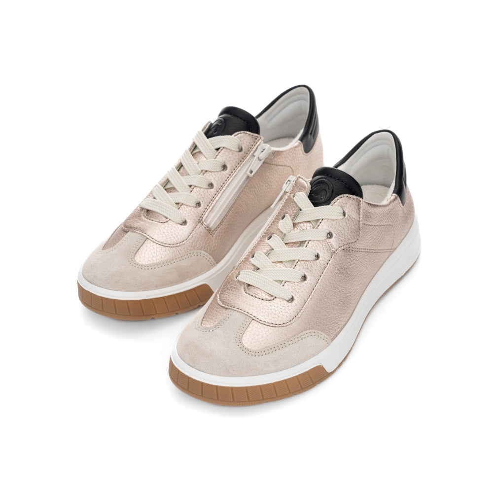 ara Sneaker Rom Met. Daytona shell/sand