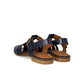 Angulus Fisherman Sandal Flora Lak Navy