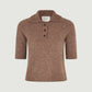 Six Ames Vaskebjørnsstrik Ricca Acorn Melange