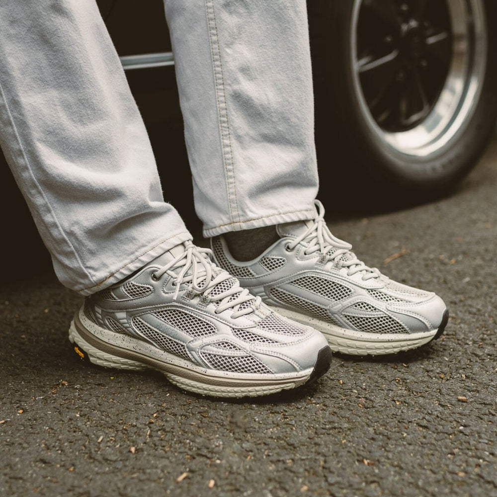 Mercer Sneaker Herre Re-Run Vibram Silver