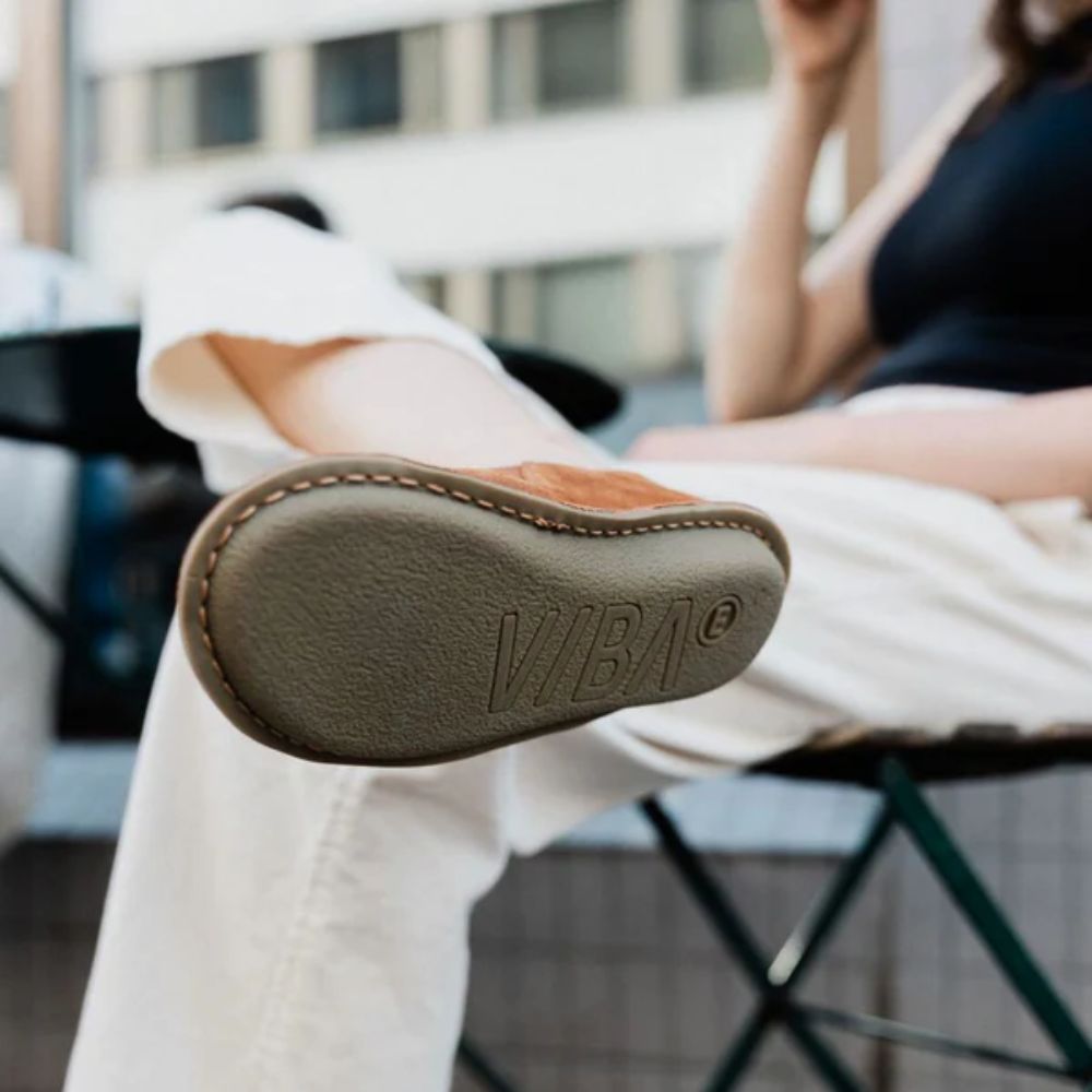 VIBA Tøffel Zuma Bio Suede Tan Brown