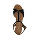 Unisa Sandal m/kilehæl Black
