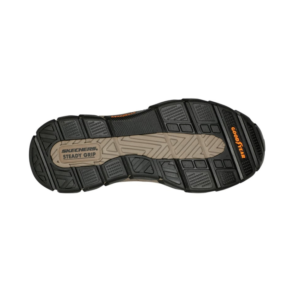 Skechers Herre Sko Slip In Oilskind Brun
