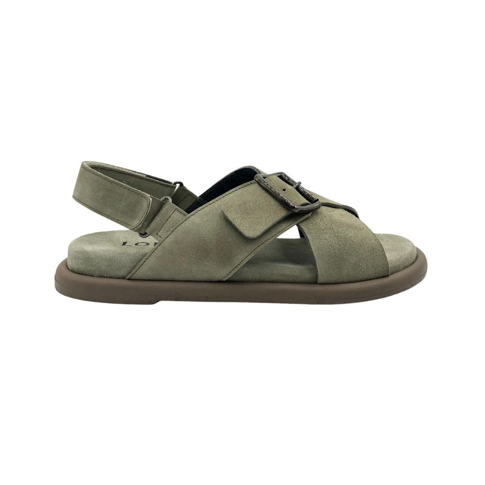 Lofina Sandal m/hælrem og kryds London Stone