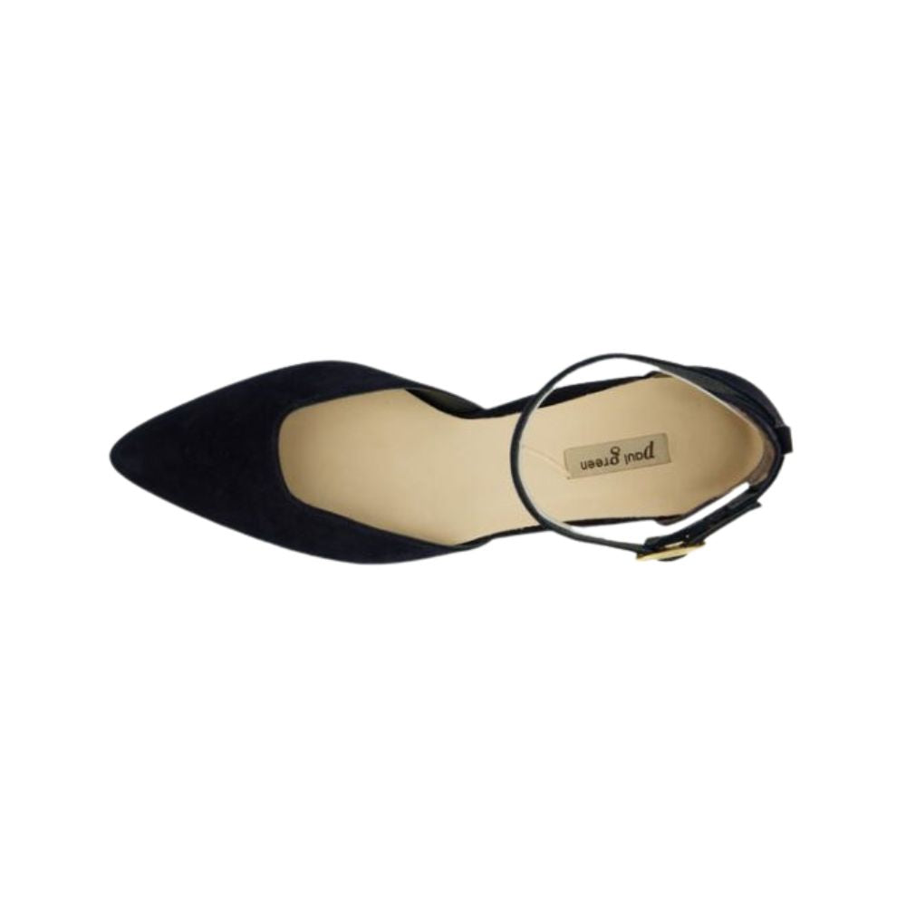 Paul Green Pumps m/ rem Suede Blue