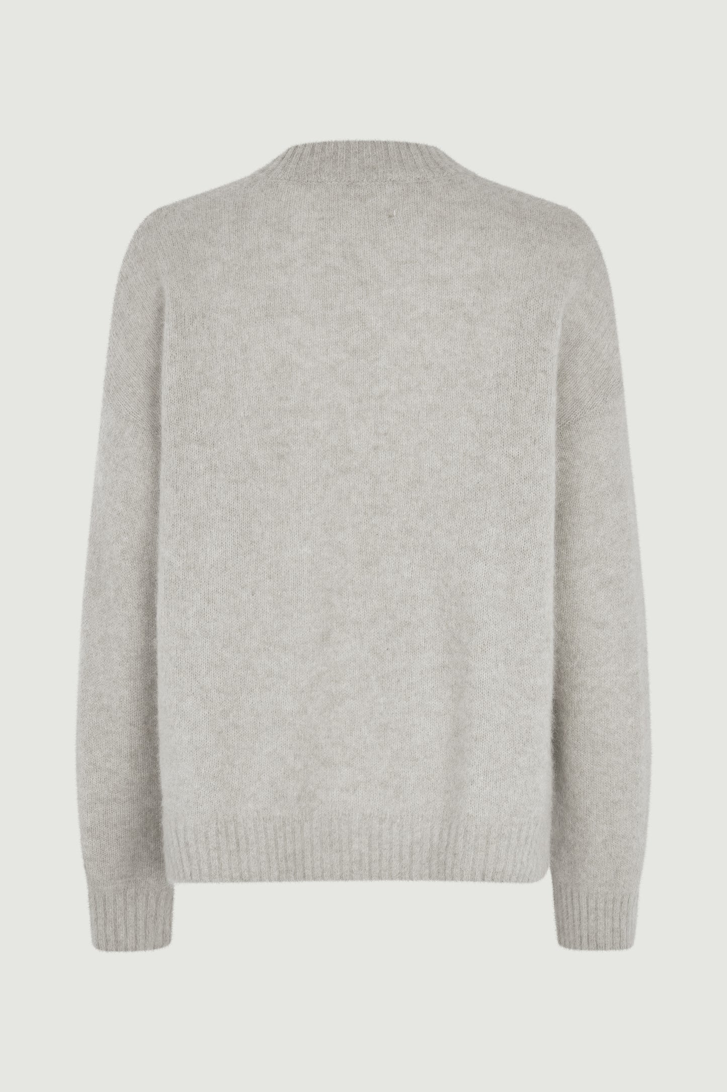 Six Ames Vaskebjørnsstrik Lola Grey Melange