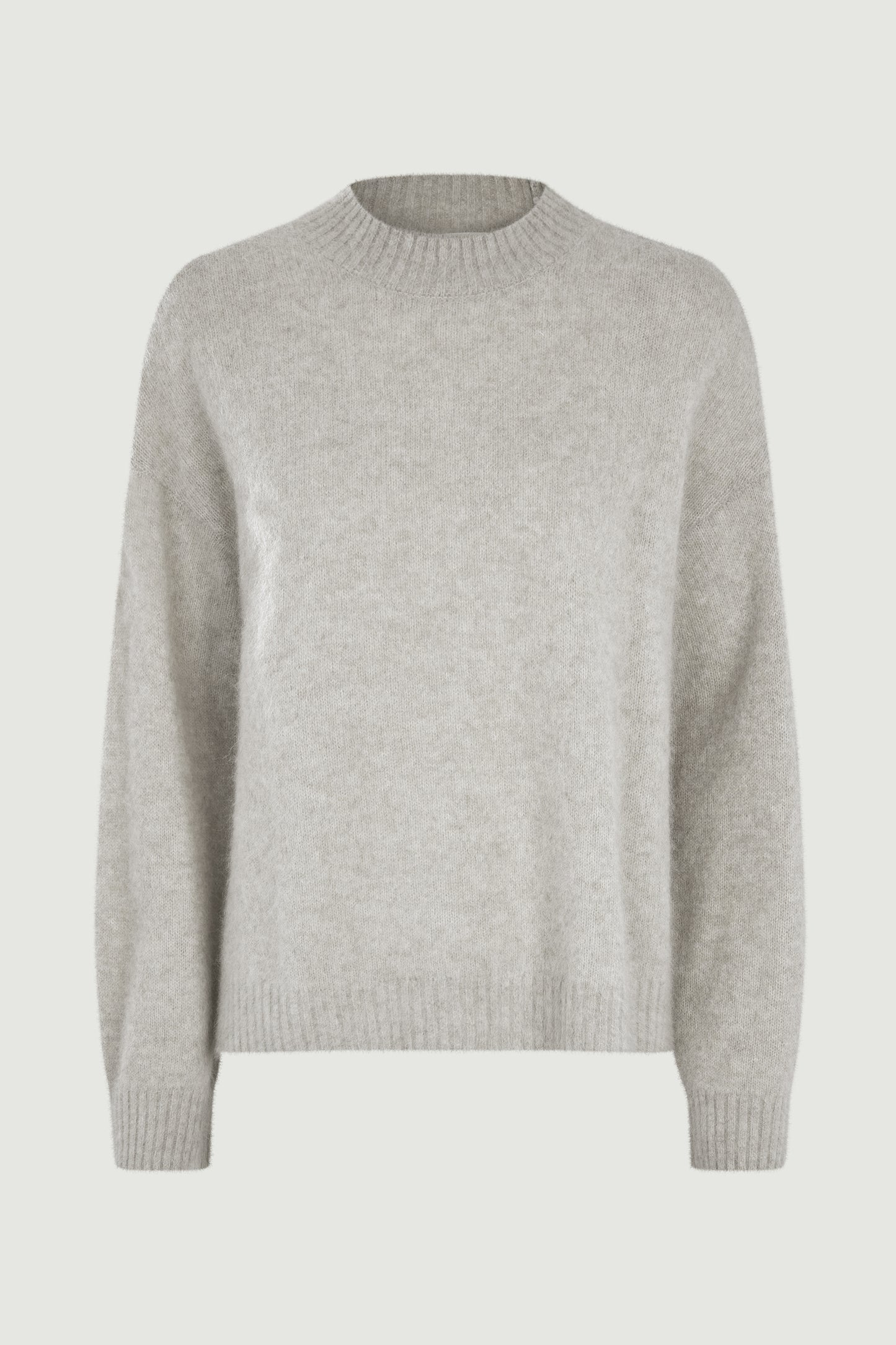 Six Ames Vaskebjørnsstrik Lola Grey Melange