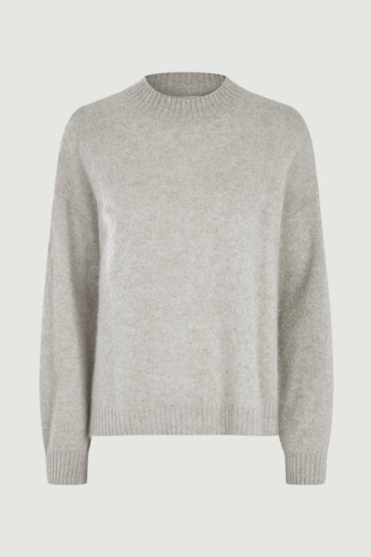 Six Ames Vaskebjørnsstrik Lola Grey Melange