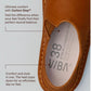 VIBA Zuma Tøffel Cognac Brown