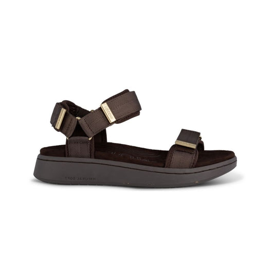 Woden Sandal Line Chocolate