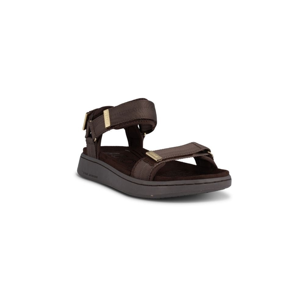 Woden Sandal Line Chocolate