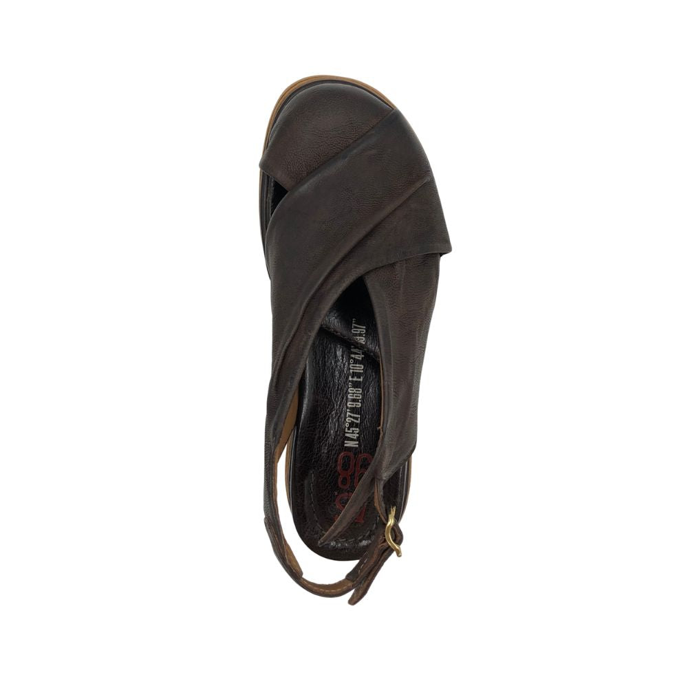 A.S. 98 Sandal m/ lukket snude Ebano