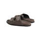 TGA Sandal m/velcro Suede Taupe