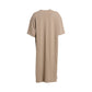 RETHINKIT Light Sweat Tee Dress Warm Grey