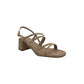 Unisa Festsandal m/tynde remme Skin