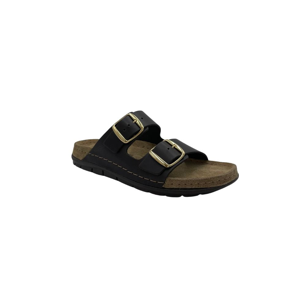 Rohde Biosandal Blød m/2 remme Espresso