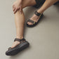 Woden Sandal Line Chocolate