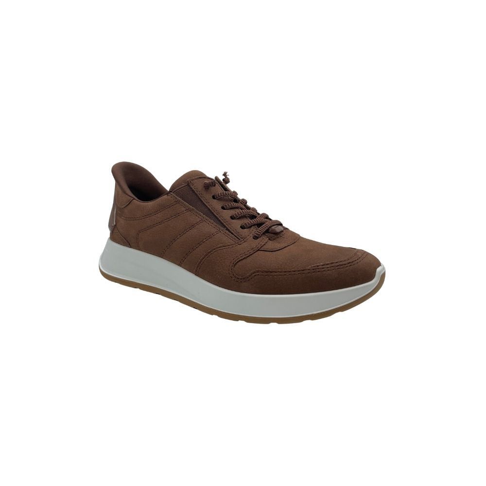 Ara Herre Sneaker Matteo Slip In Mocca Nubuk
