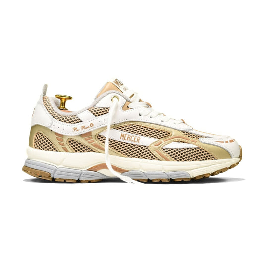 Mercer Sneaker Dame The Re-Run White/Gold