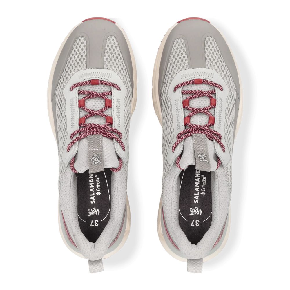 Salamander Dame Sneaker Grey/Red