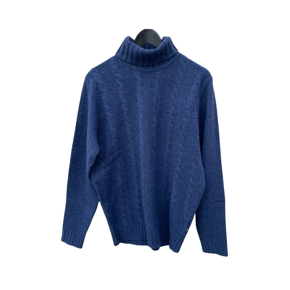 Alan Paine Firkin Cable & Moss Front Roll Neck Rhapsody