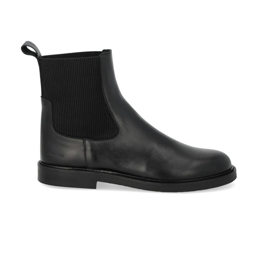 Angulus Chelseastøvle Sort Black