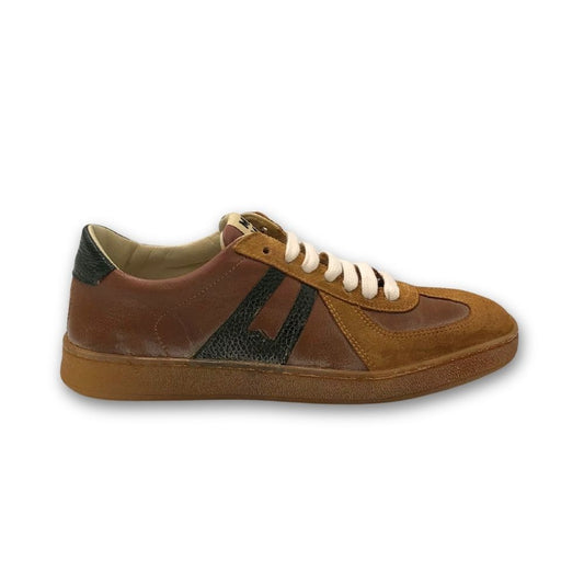 MOMA Sneakers Dame Marrone Verde