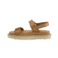Paul Green Sandal m/velcro Brown