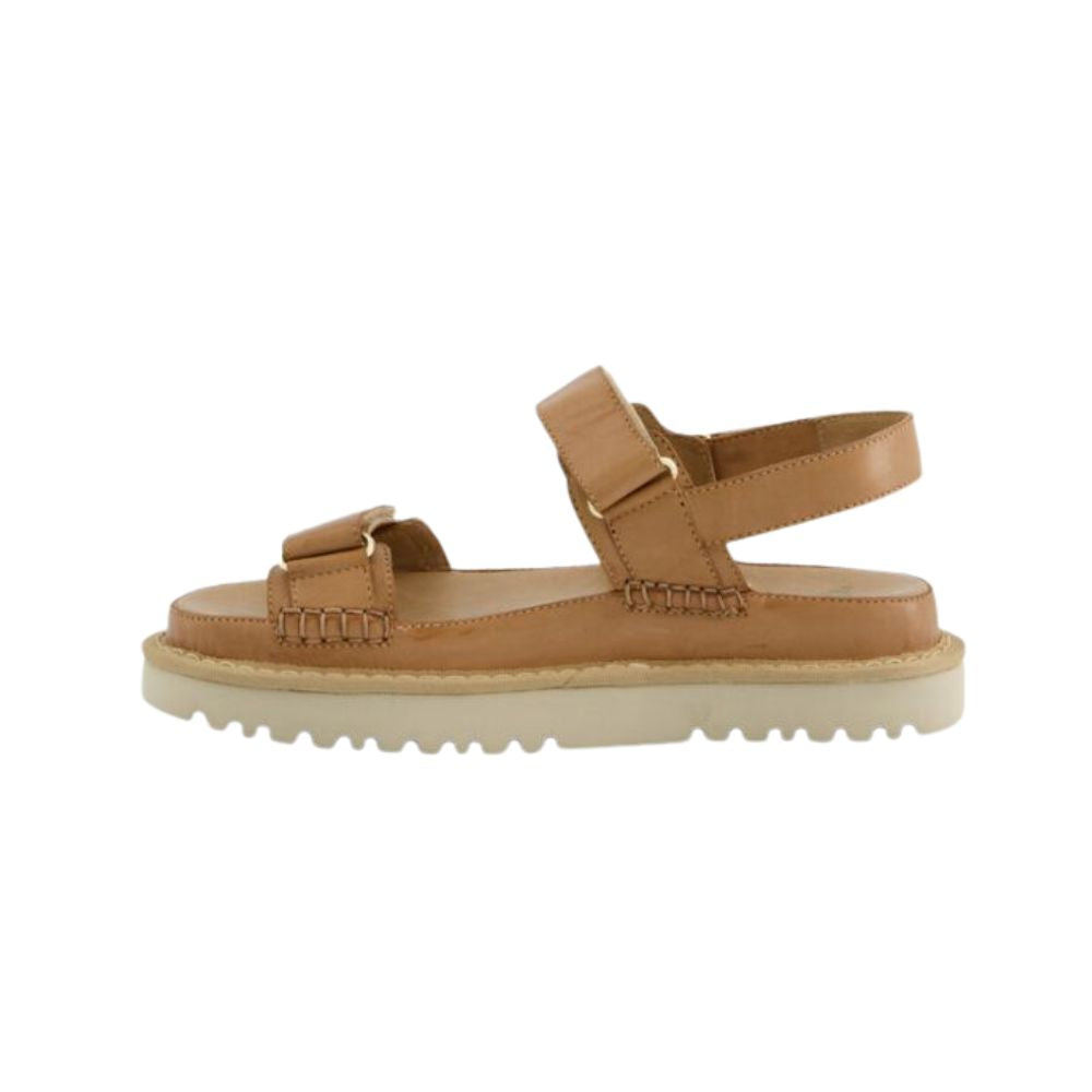 Paul Green Sandal m/velcro Brown