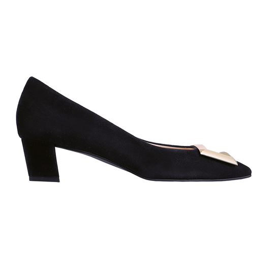 Högl pumps m/spænde Black