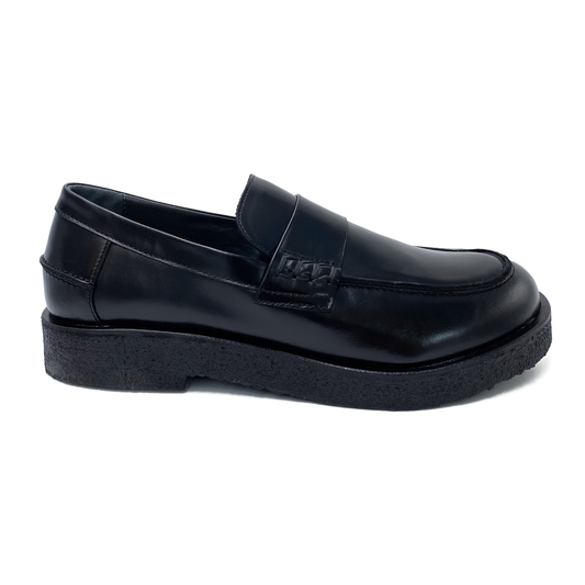 Angulus Loafer Bred Black Leather
