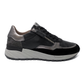 DL Sport Sneaker m/lynlås Nero/Grey
