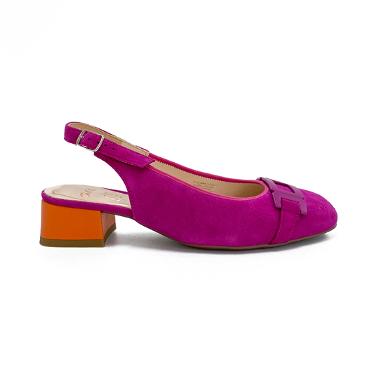 ara sling back Graz Pink/Ambra