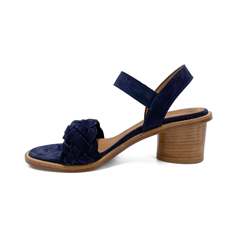 Elia Maurizi Sandal flettet m/hæl Blue