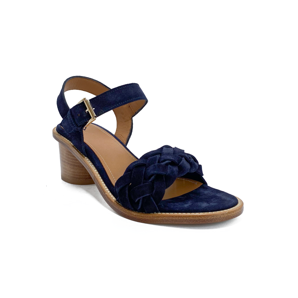 Elia Maurizi Sandal flettet m/hæl Blue