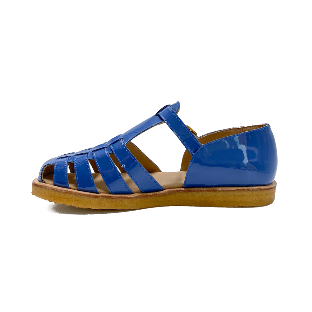 Angulus Sandal lukket Dusty Blue lak