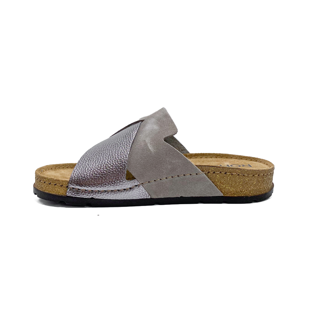 Rohde Sandal Soave Earth Kryds m/glitter Grå