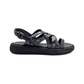 Brador Sandal m/kryds Nero